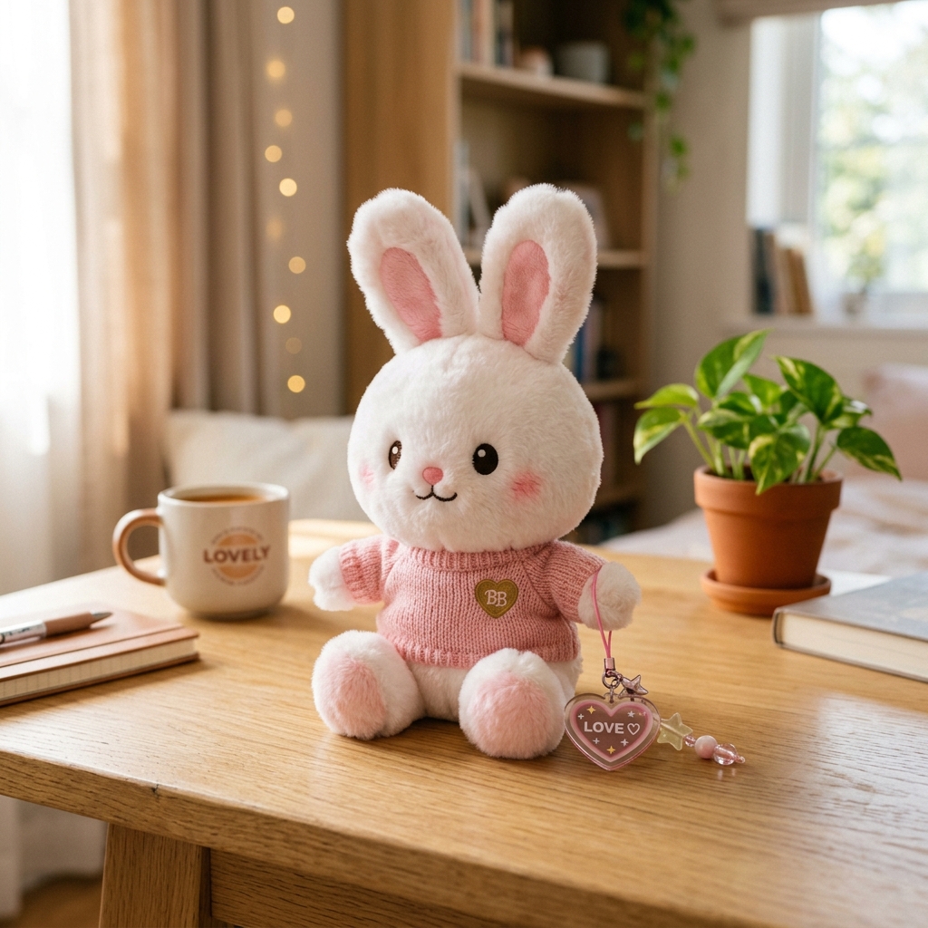 NewJeans Phoning App Bunny Plush